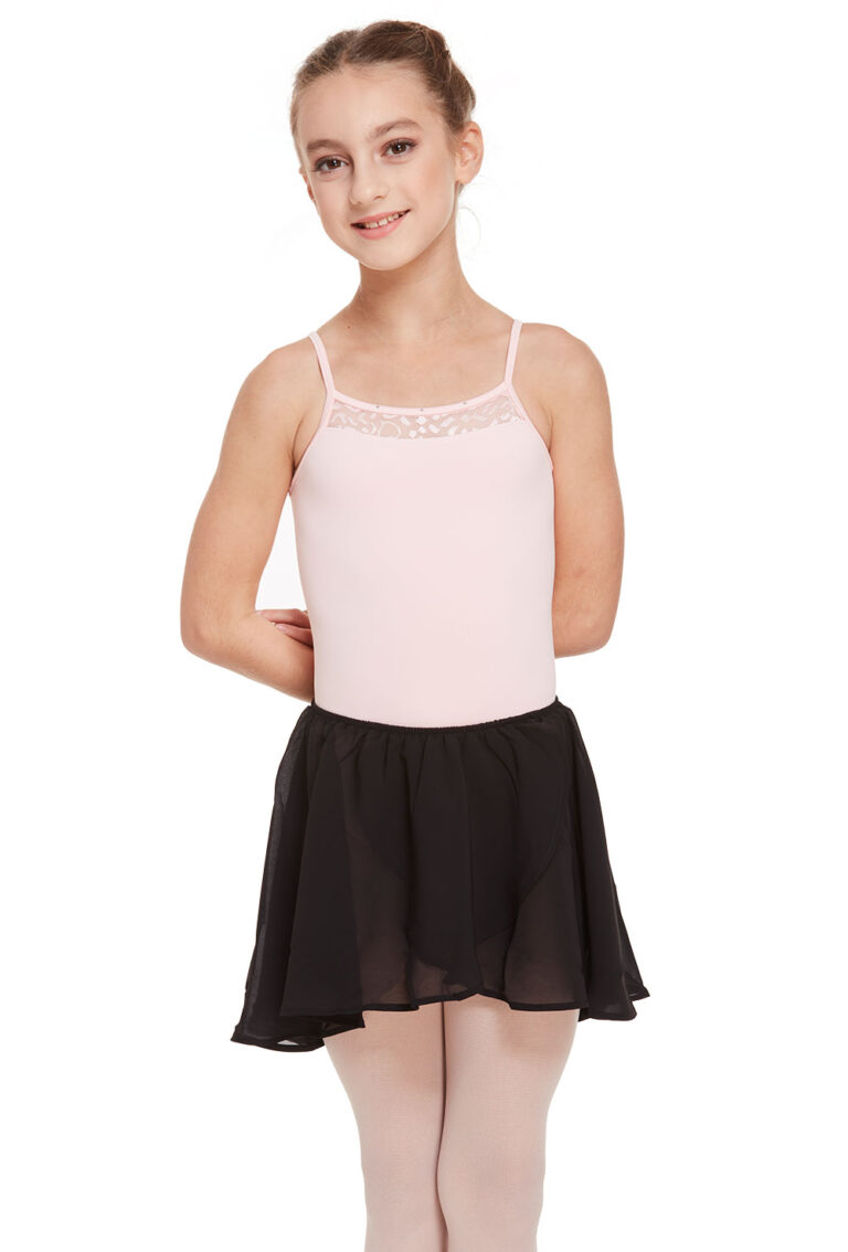 Girls� Mock Wrap Ballet Skirt Porselli Dancewear